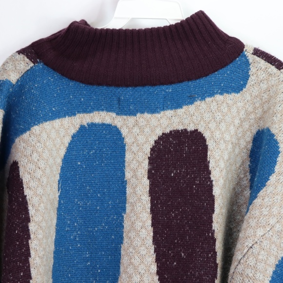 Vtg 90s Mens 2XL Fresh Prince Turtleneck Sweater - Picture 6 of 6